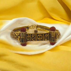 Mahakal Gold Plated Kada for Male