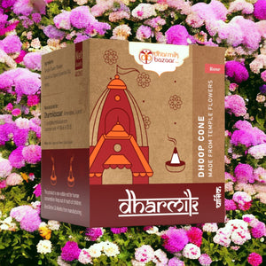 Rose Dhoop Cones Pack