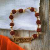 Om Namah Shivay Rudraksha Bracelet