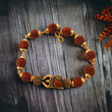 OM Rudraksha Bracelet