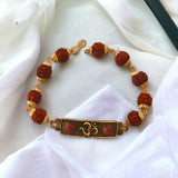 OM Rudraksha Bracelet