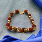 OM Rudraksha Bracelet