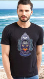 Mahakal Printed Tshirt- Round Neck - Half Sleeve