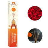 Premium Agarbatti Handmade From Temple Flowers - ROSE