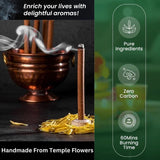 Patchouli Dhoop Stick Pack (Bamboo Less)