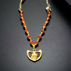 Rudraksha Mala with EKMUKHI LORD SHIVA Locket