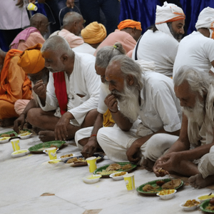 Saadhu (Priest)  Bhojan Seva