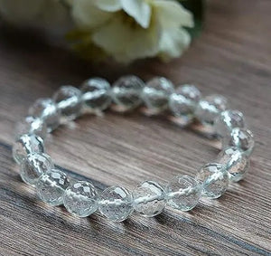 Crystal / Sphatik – Diamond Cut Bracelet